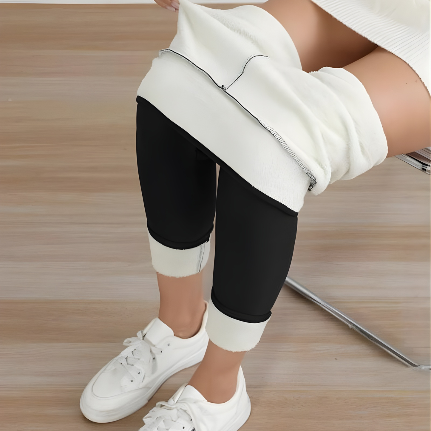 【LOCAL SHIPPING】CHRLEISURE 3PCS Thermal Thick Fleece Lined Leggings for Cold Winter Warm, High Waist Women'S Cozy Workout Wear Fleece Pants for Yoga Riding Casual Wear